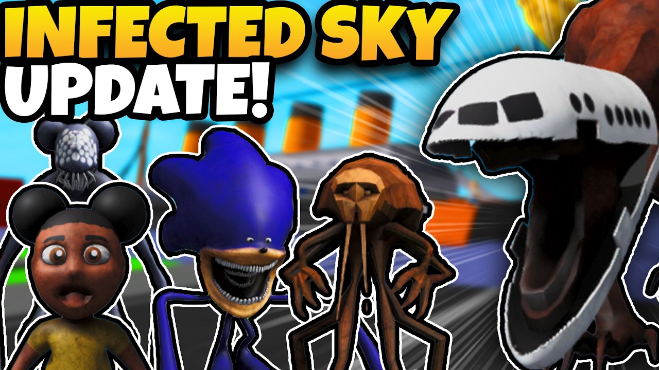 В SCP MORPH добавили Infected Sky и КУЧУ всего еще, это БЕЗУМИЕ!