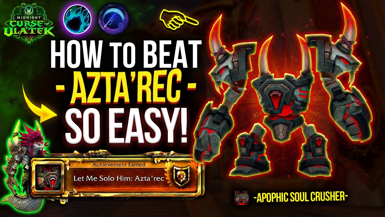 How To BEAT AZTA&rsquo;REC ?? Before It's Too LATE! Let me Solo HIM AZTAREC Guide | Venomfall deeps