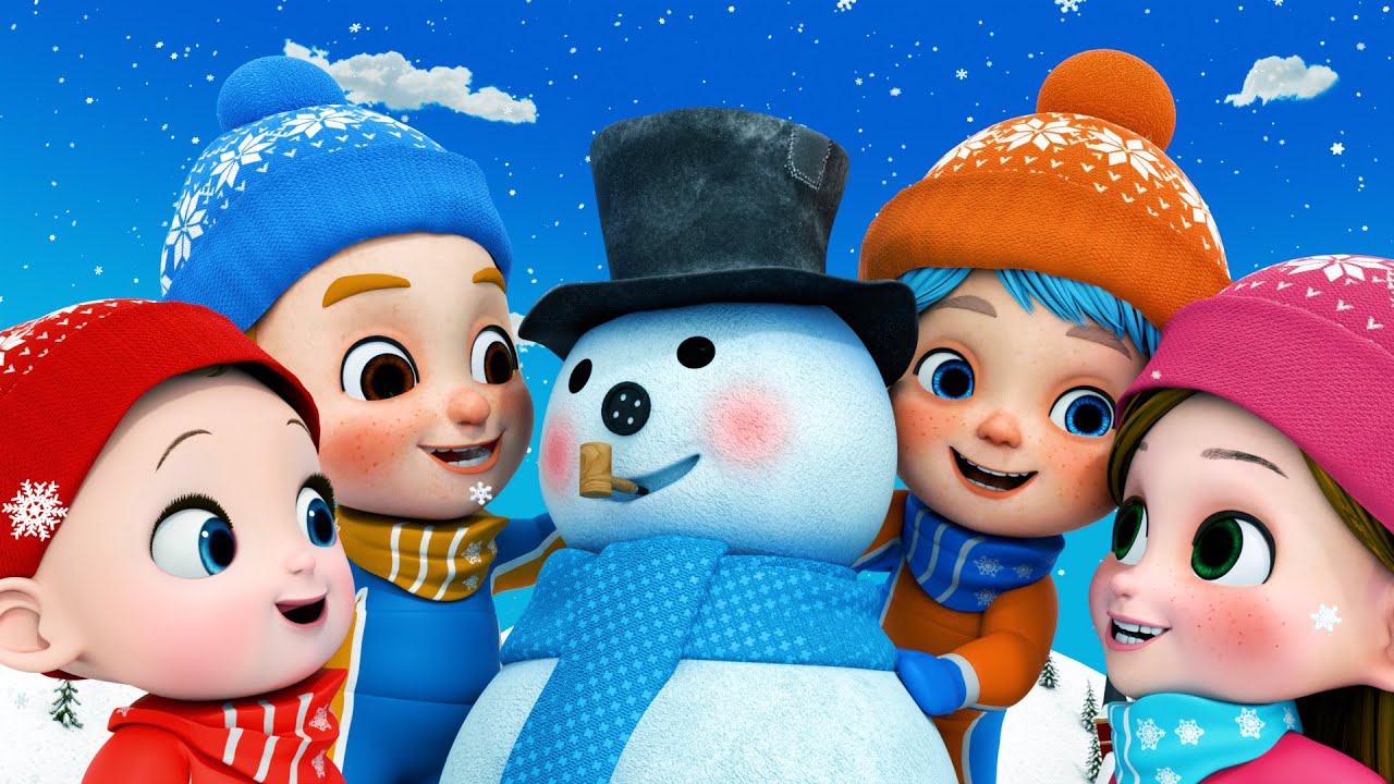 Winter Song - Snowman Song | Nursery Rhymes & Kids Songs @BabaSharoKidsTV