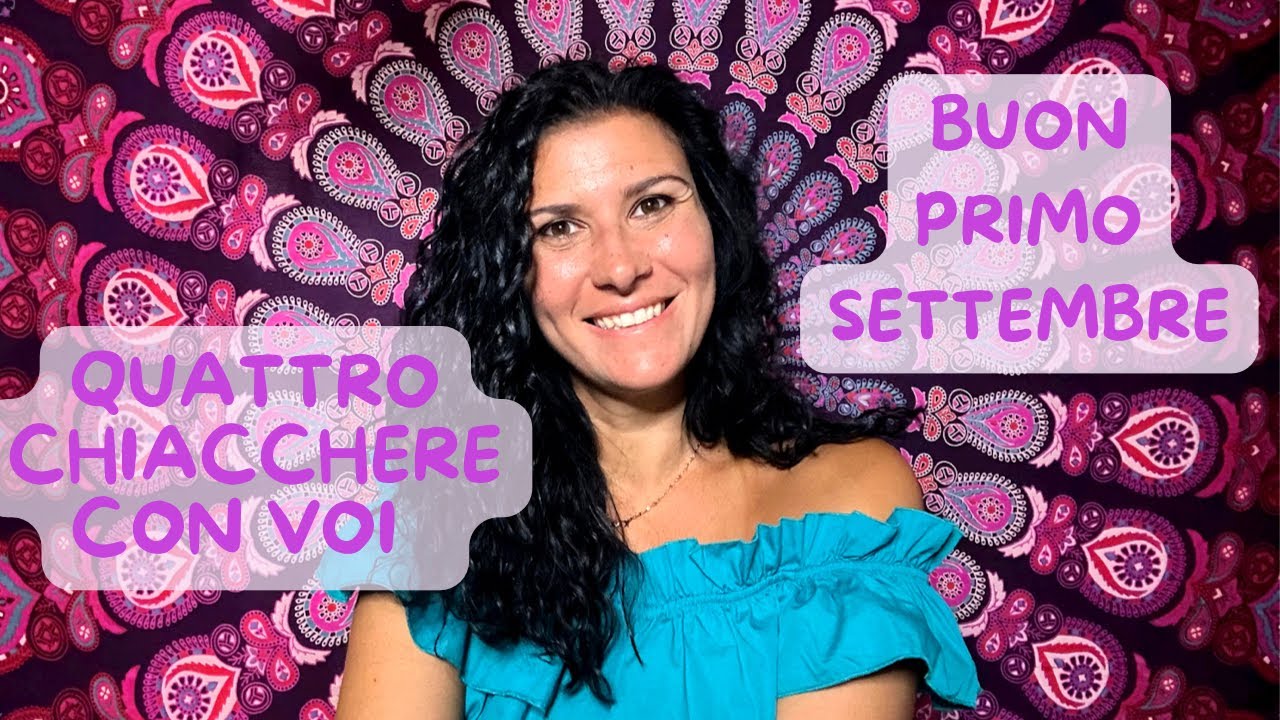 Asmr Ita // È arrivato settembre parliamo di buoni propositi