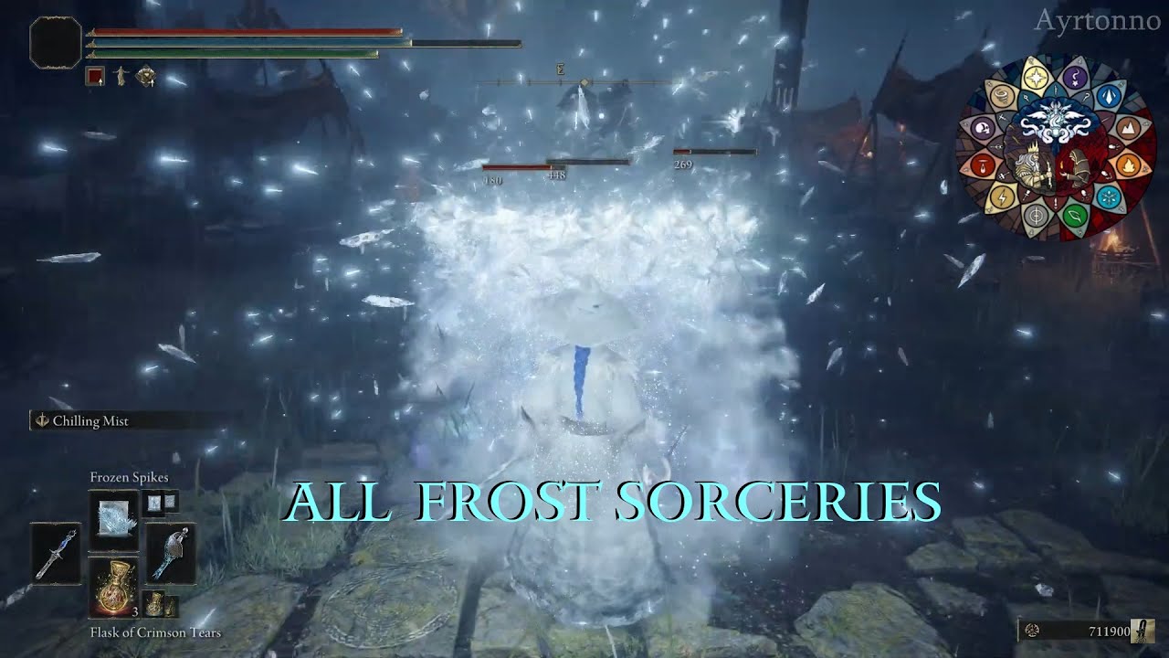 ELDEN RING - Convergence Mod Showcase - Frost Sorceries