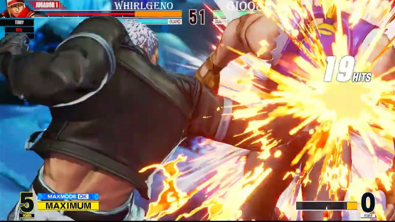 Kof XV WhirlGeno VS Gioo88
