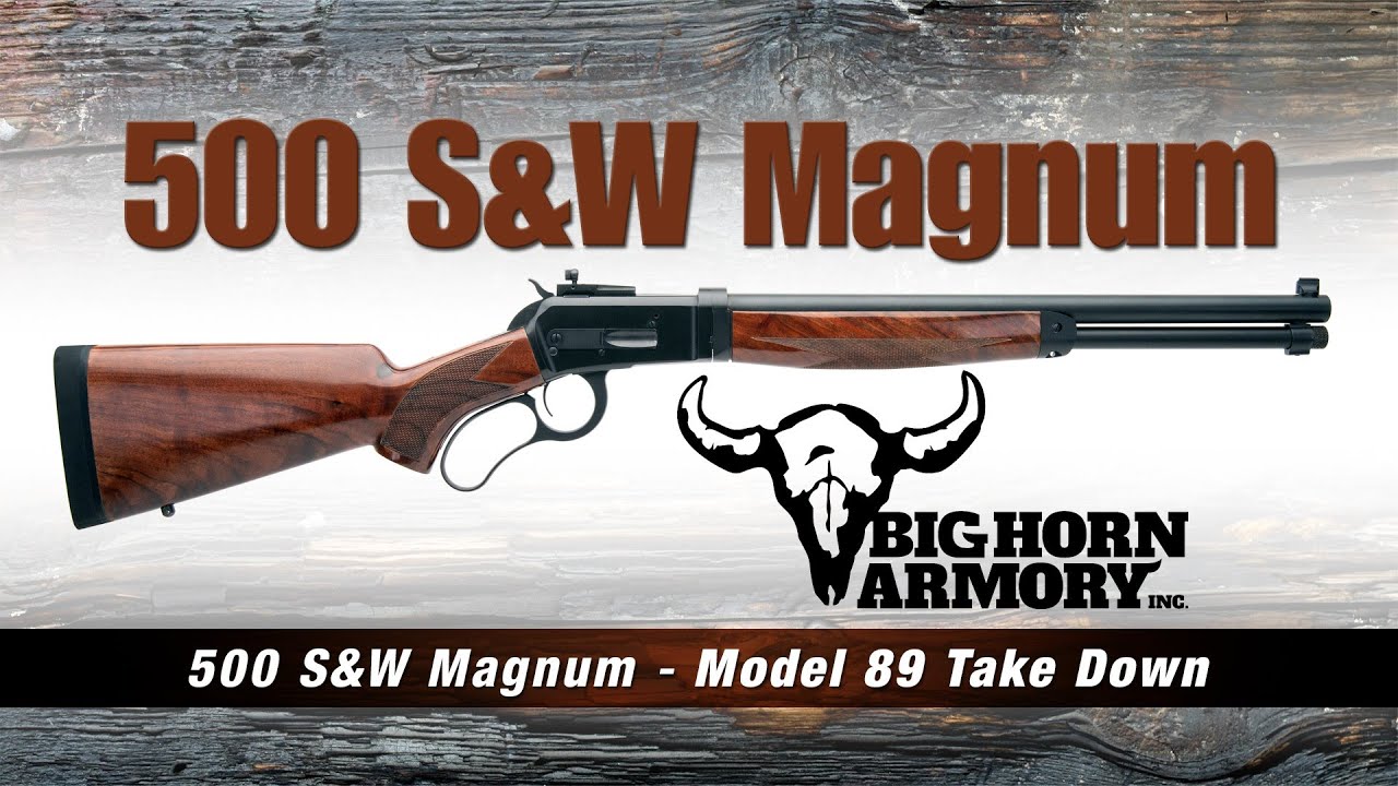 500 S&W Magnum в карабине