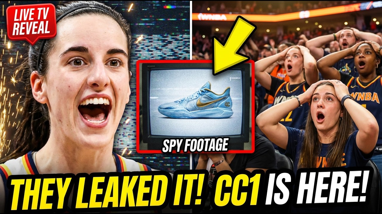 Caitlin Clark’s NIKE Shoes LEAKED on LIVE TV — Fans Can’t Believe It