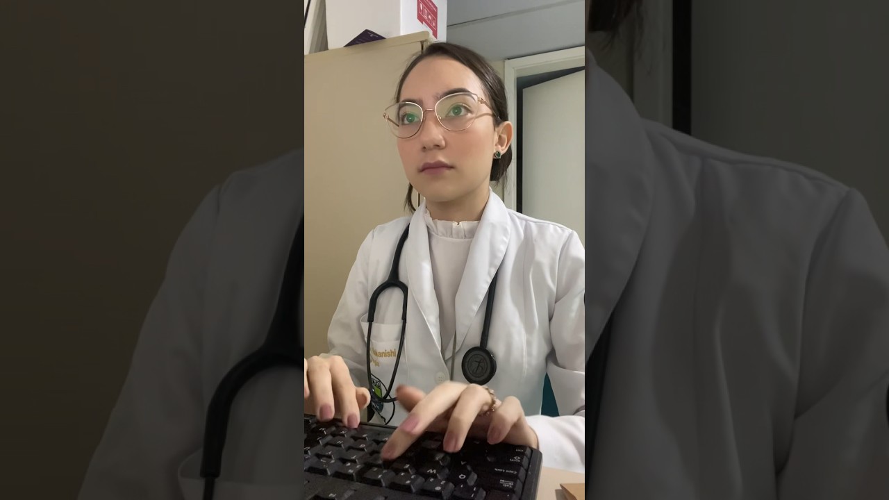 1 dia na vida de uma m&eacute;dica residente de dermatologia 💖 #medvlog #residenciamedica #dermatologia