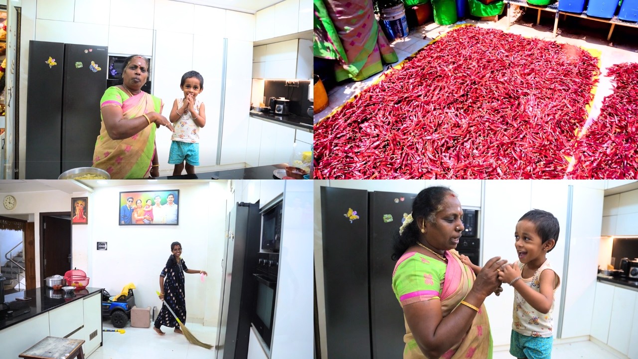 அப்பாவும் மகனும் இந்த விஷயத்தில ஒரே மாதிரி இருக்காங்க |BOTH ARE SAME |@Ammasamayalrecipes