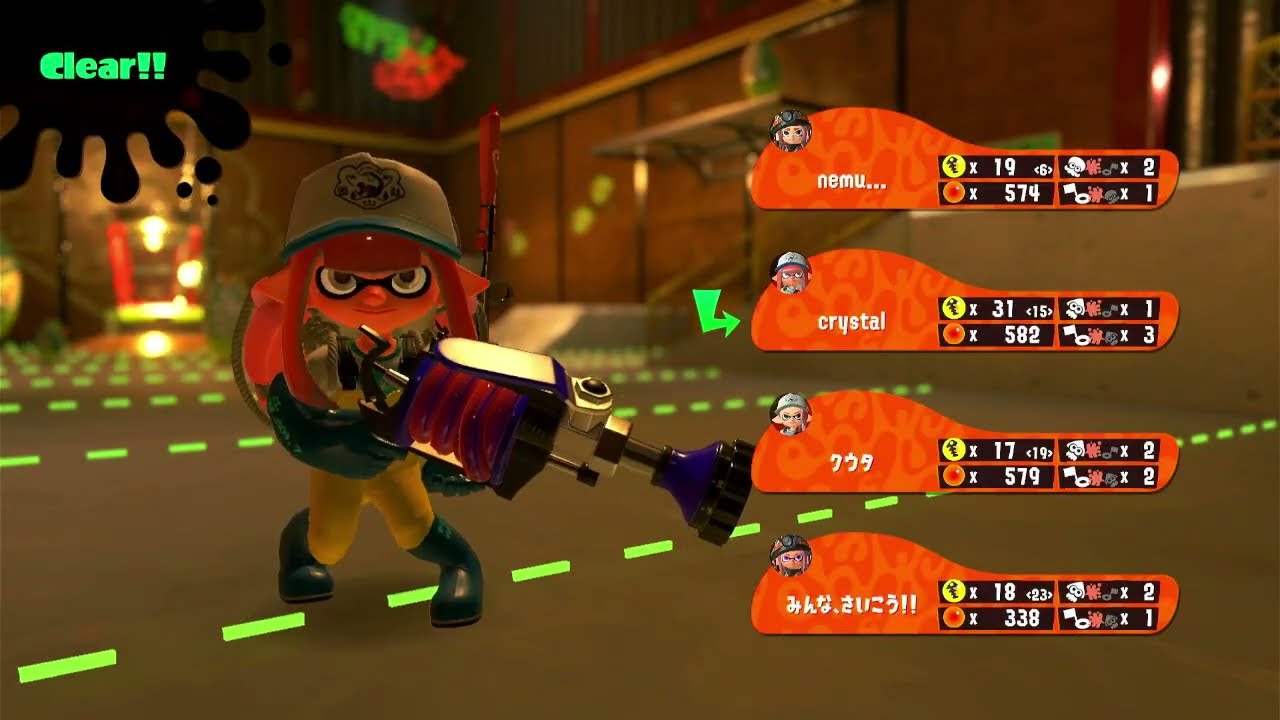 【斯普拉遁3鮭魚路跑】最後一秒捨身送蛋，我犧牲了但我們贏了!