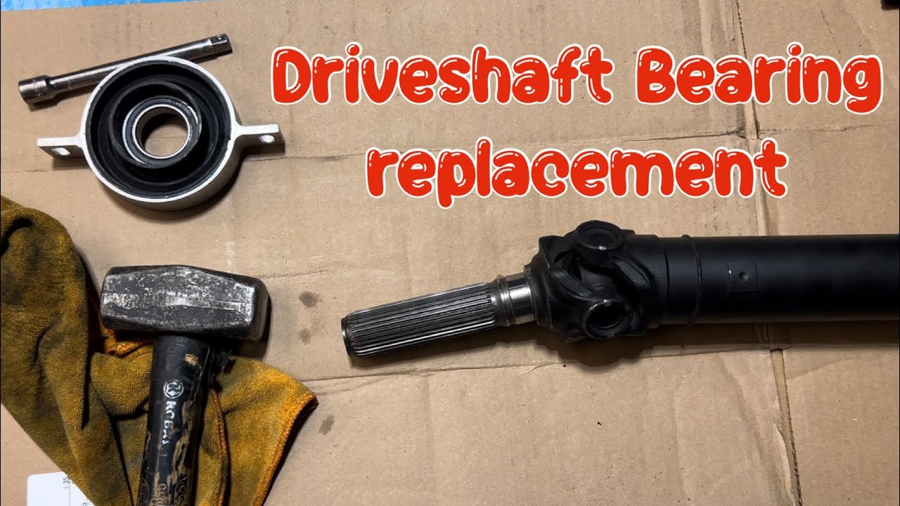 Smooth Drives Ahead: BMW Center Carrier Bearing Replacement DIY Guide