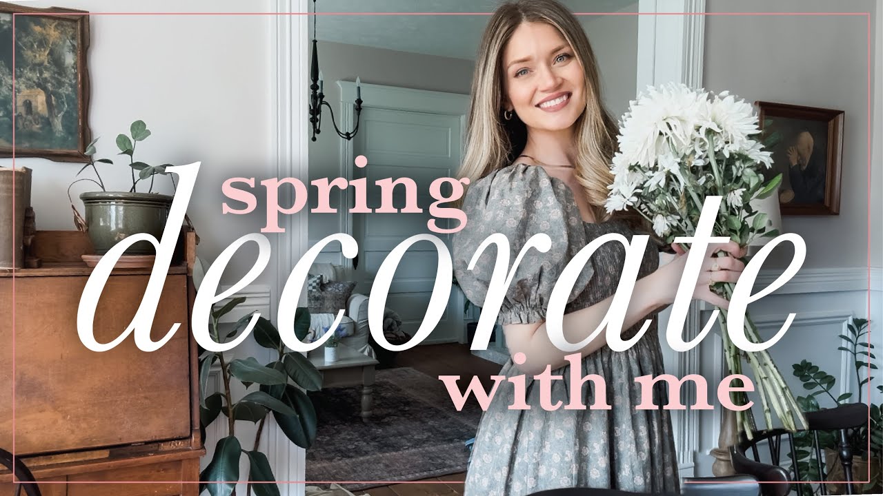 Let's Decorate for SPRING! Simple & Beautiful Decor Ideas in Our Victorian Farmhouse