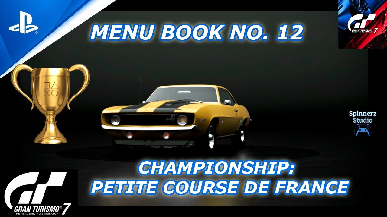 Gran Turismo 7 Cafe Menu Book No. 12 Championship: Petite Course de France | GT7 Book No. 12