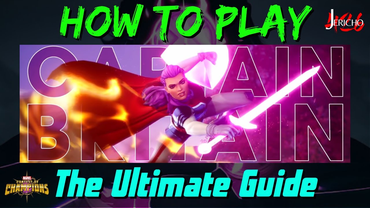 How to Play Captain Britain Betsy Braddock MCOC Marvel Contest of Champions Guide