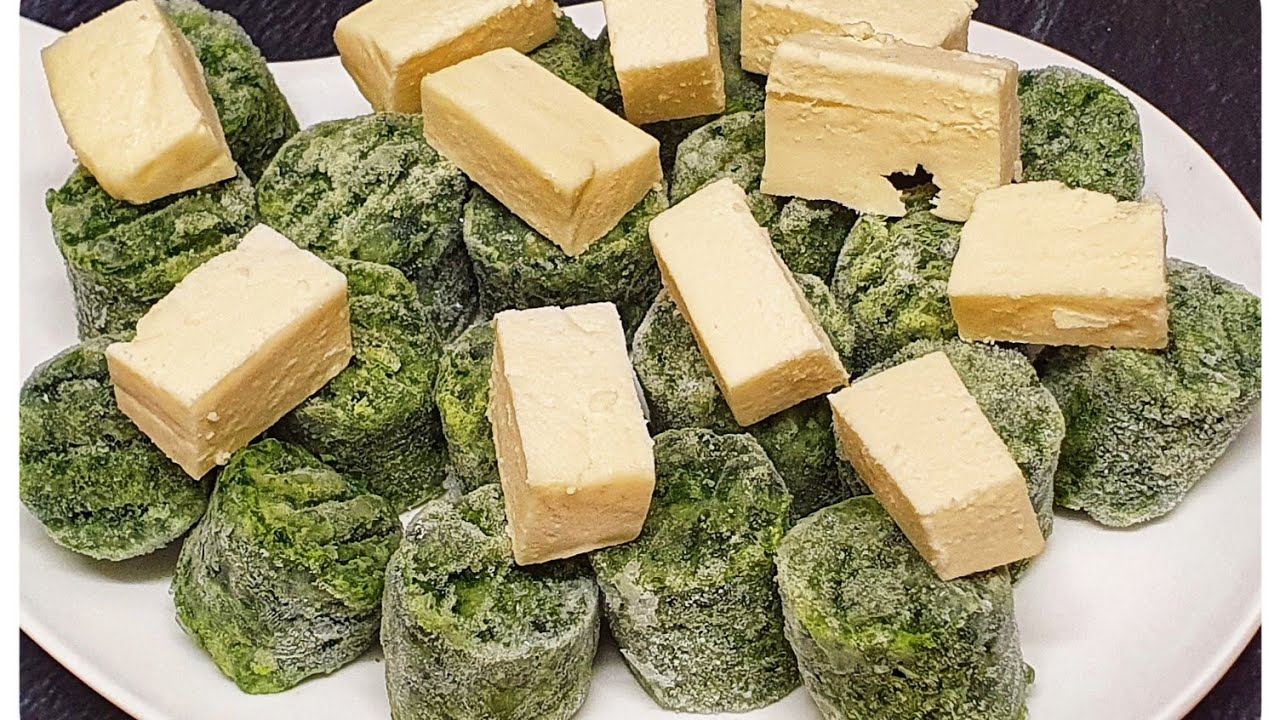 SPINAT MIT KÄSE/PALAK PANEER REZEPT RECIPE/Spinat Rezept.