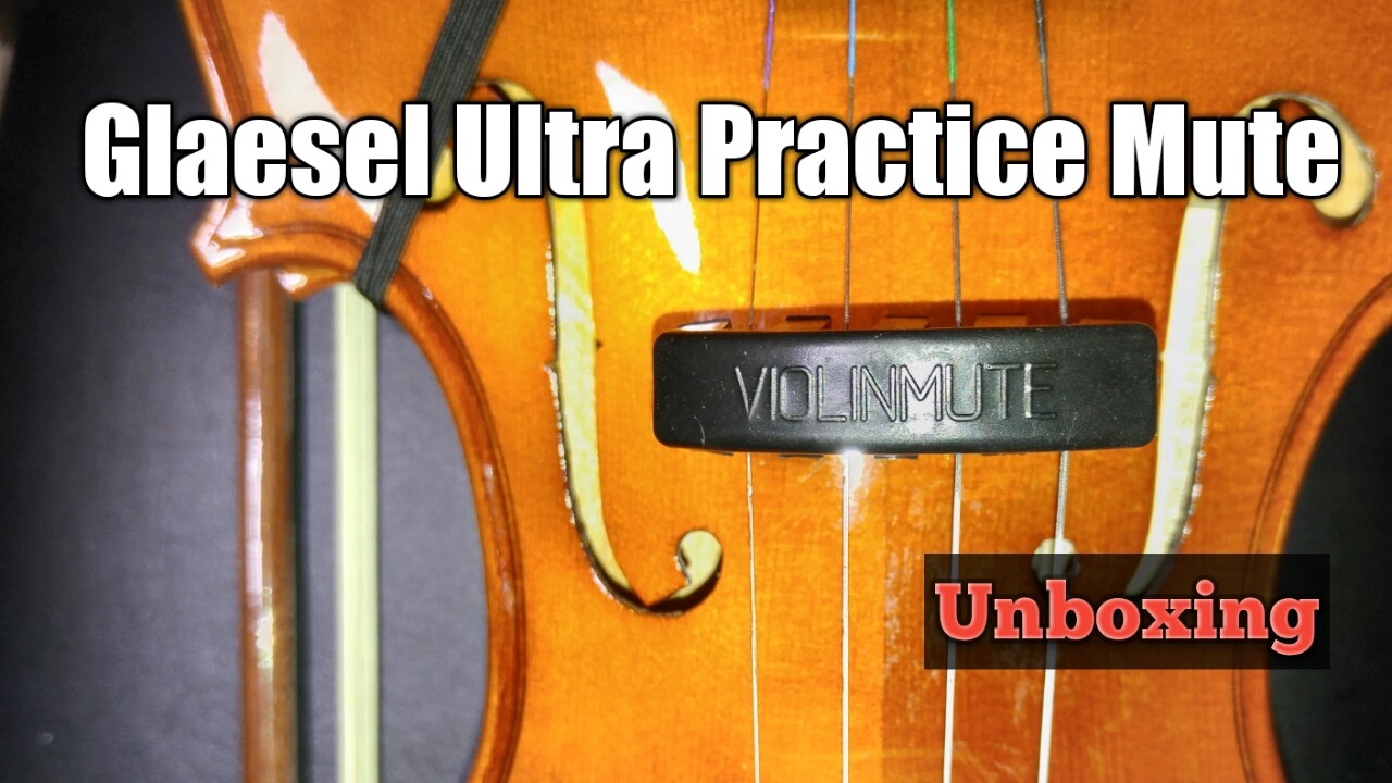Glaseal Ultra Violin Mute + Suprsavr Violin Care Kit // Unboxing