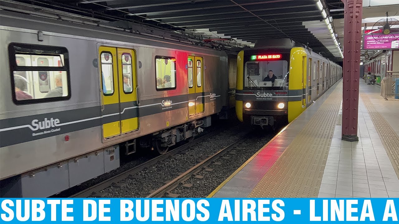 Subte De Buenos Aires | Linea A (Febrero 2023)