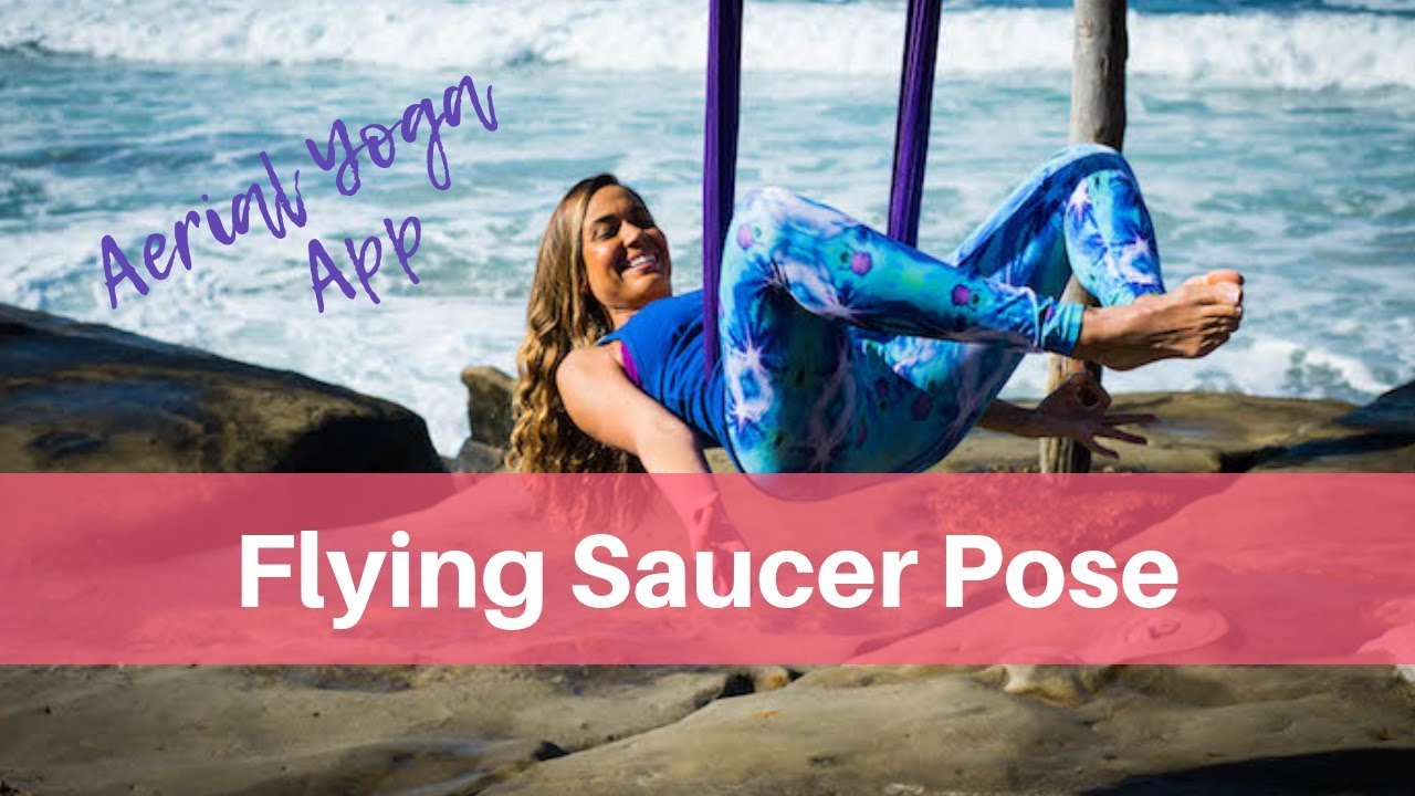 Aerial Yoga Advanced Pose: Flying Saucer