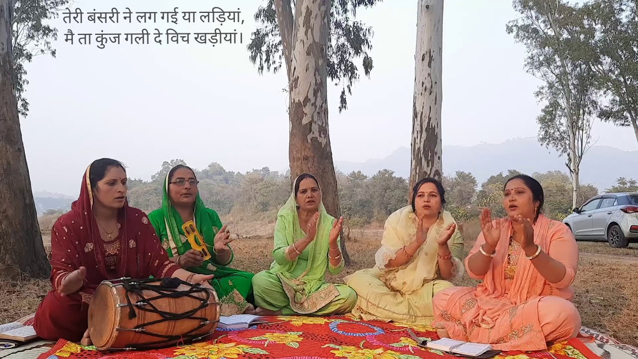 Krishan Bhajan  || Meera bai Nachdi ||  Kirtan || With Lyrics