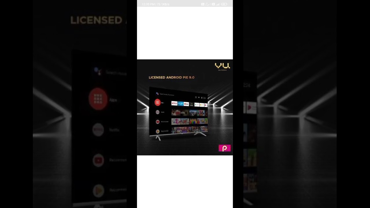 Vu Premium 108 cm (43 inch) Ultra HD (4K) LED Smart Android TV (43PM) 31,980