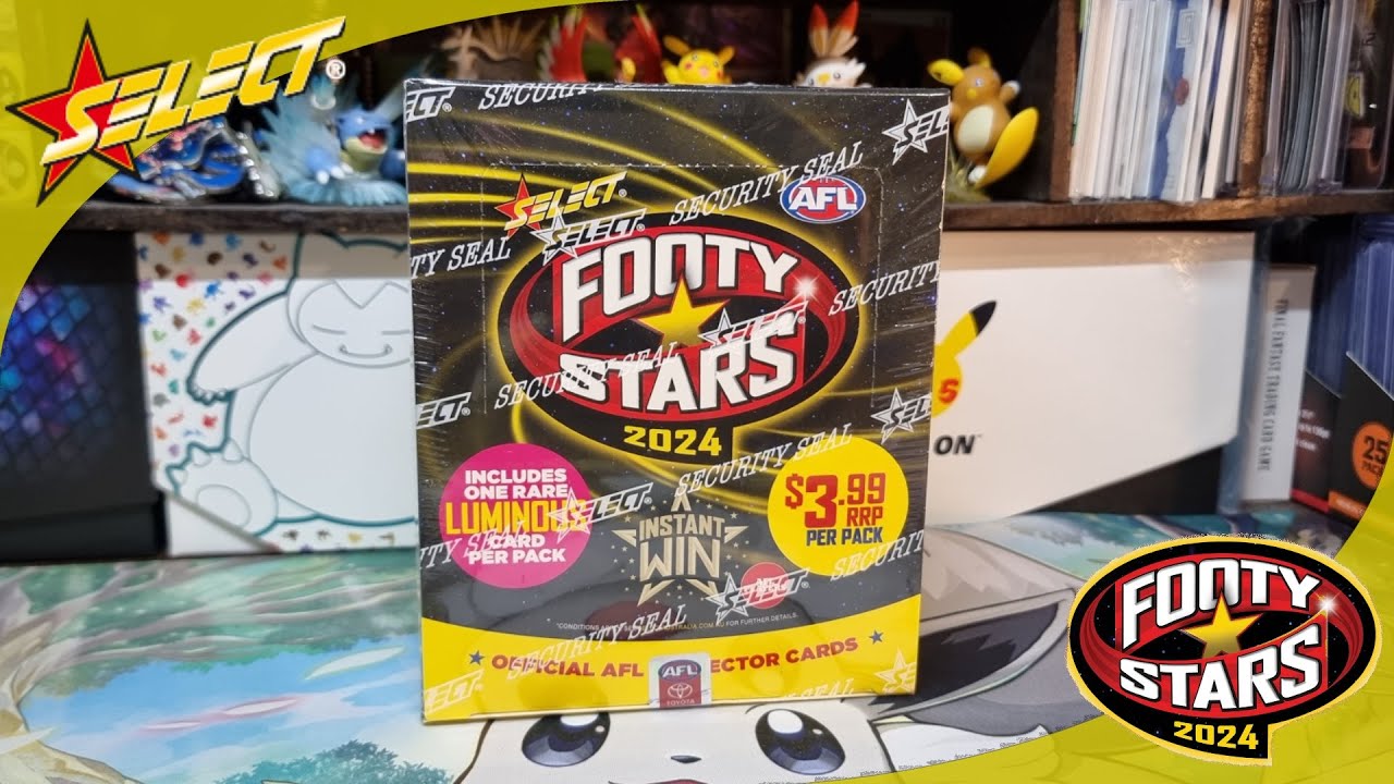( CASE HIT !!!! ) Opening A Select AFL Footy Stars 2024 Card Box