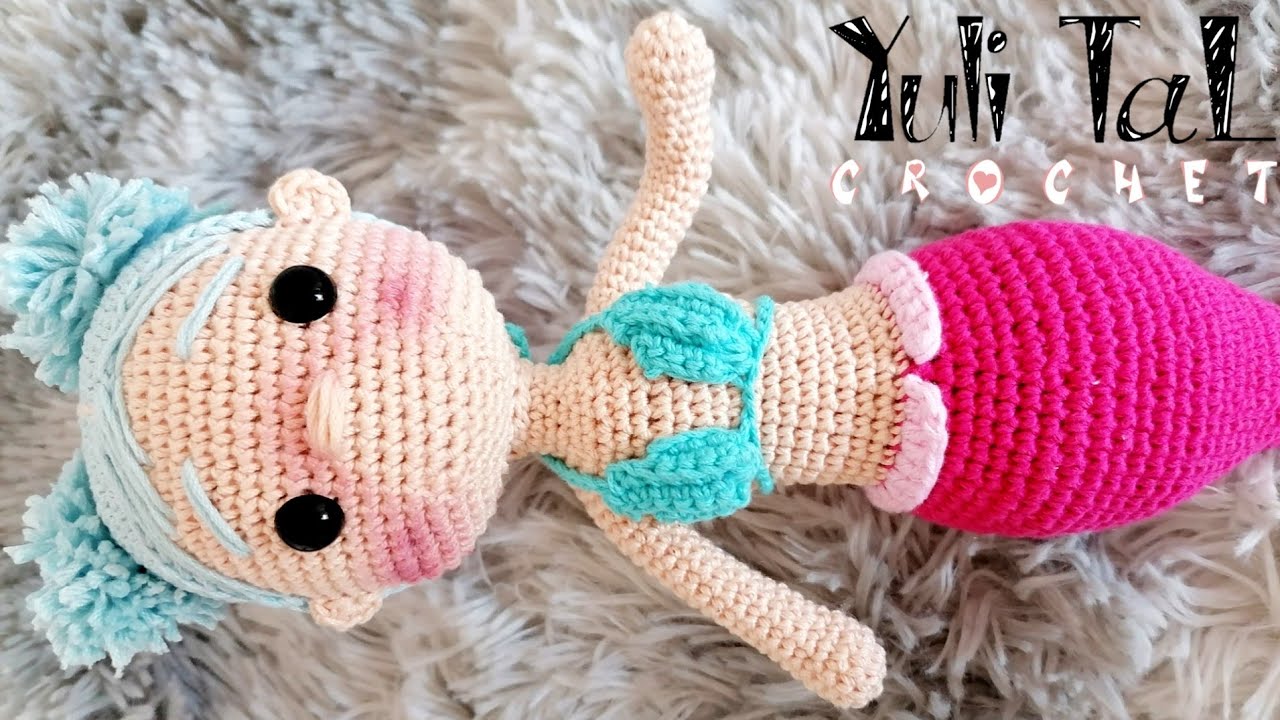 Sirena amigurumi paso a paso