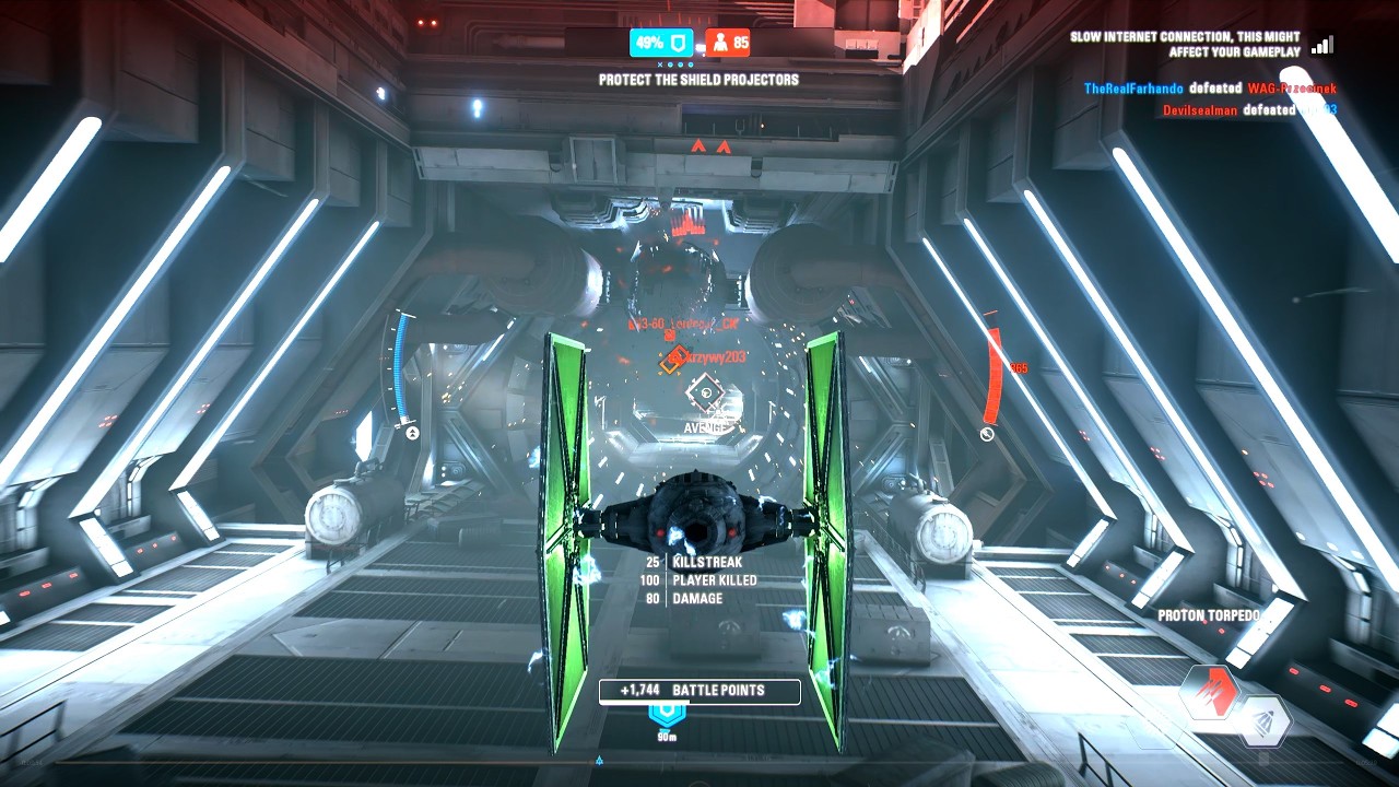 Starfighter Assault Gameplay - Fondor (Empire) Star Wars Battlefront II