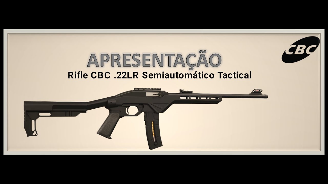 RIFLE CBC 7022 TACTICAL - APRESENTAÇÃO