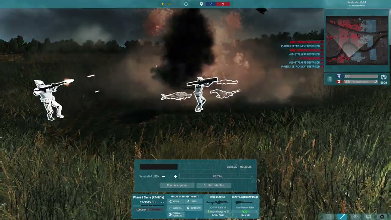 LANDINGS IN BLIMEI Turn 6 /Clone Rebellion (Jalut) VS Blimei (AI) & Eriyurt (AI)/