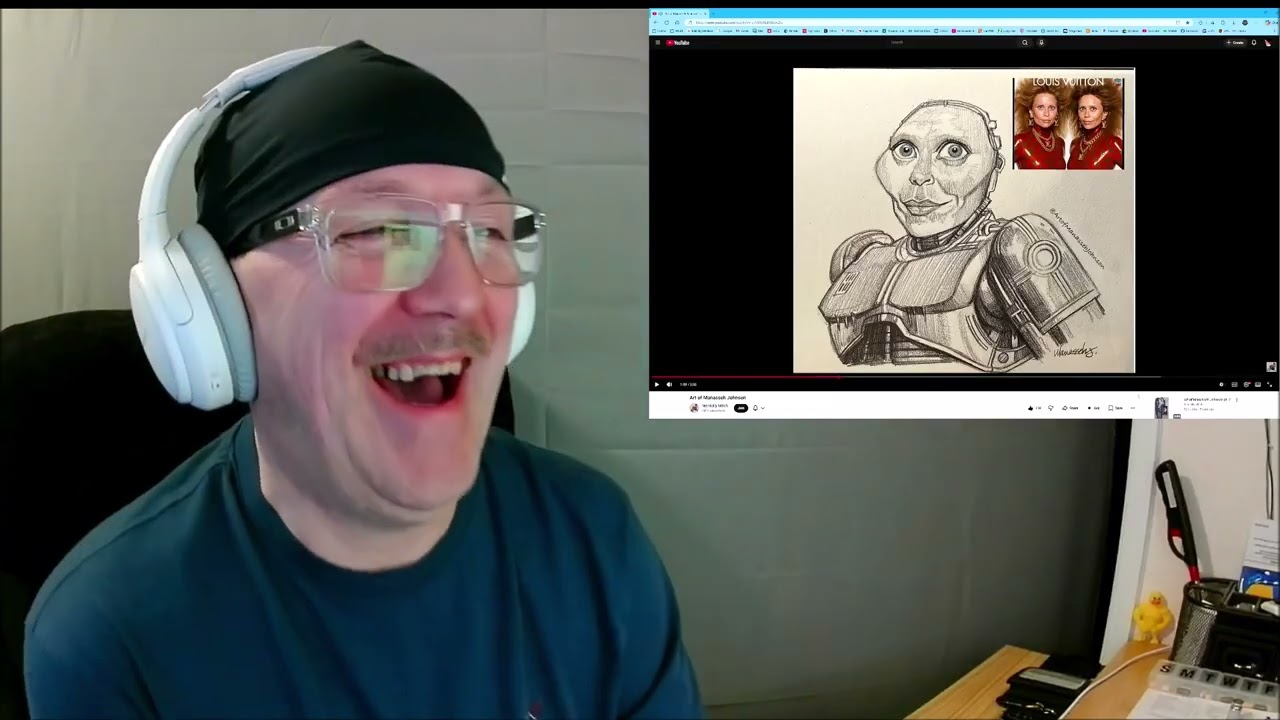 P Reacts to Art of Manasseh Johnson (Mentally Mitch)