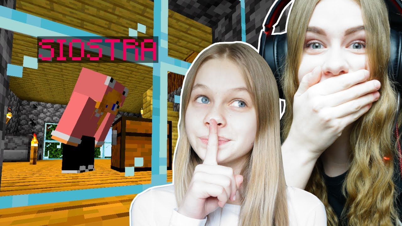 SIOSTRA ukrywała TO przede mną w Minecraft!