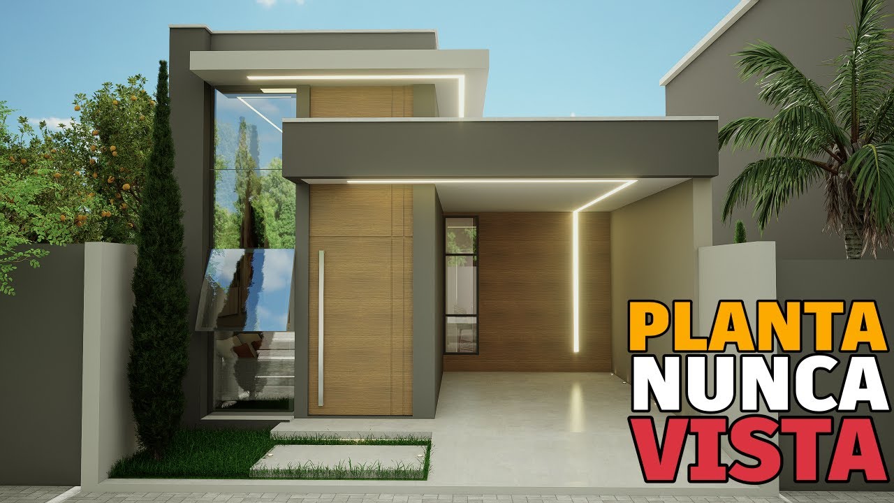 6X25 | APENAS MEIO LOTE | Casa moderna e elegante,
