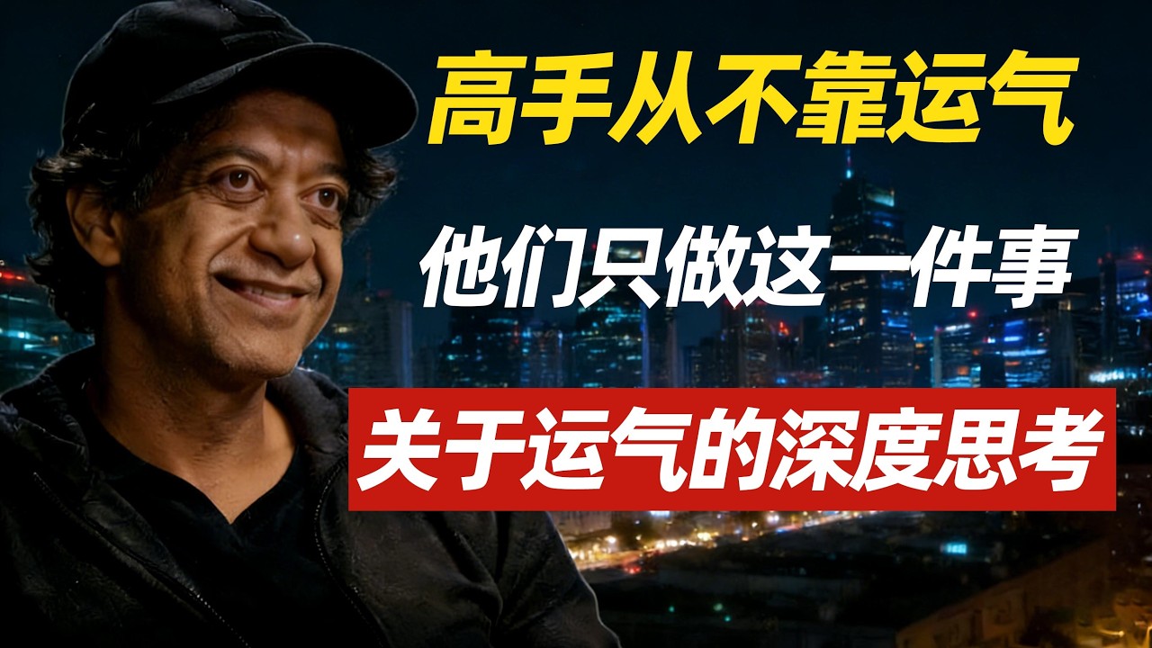 破解运气的四层逻辑：普通人等风来，高手自己造风 纳瓦尔 Naval