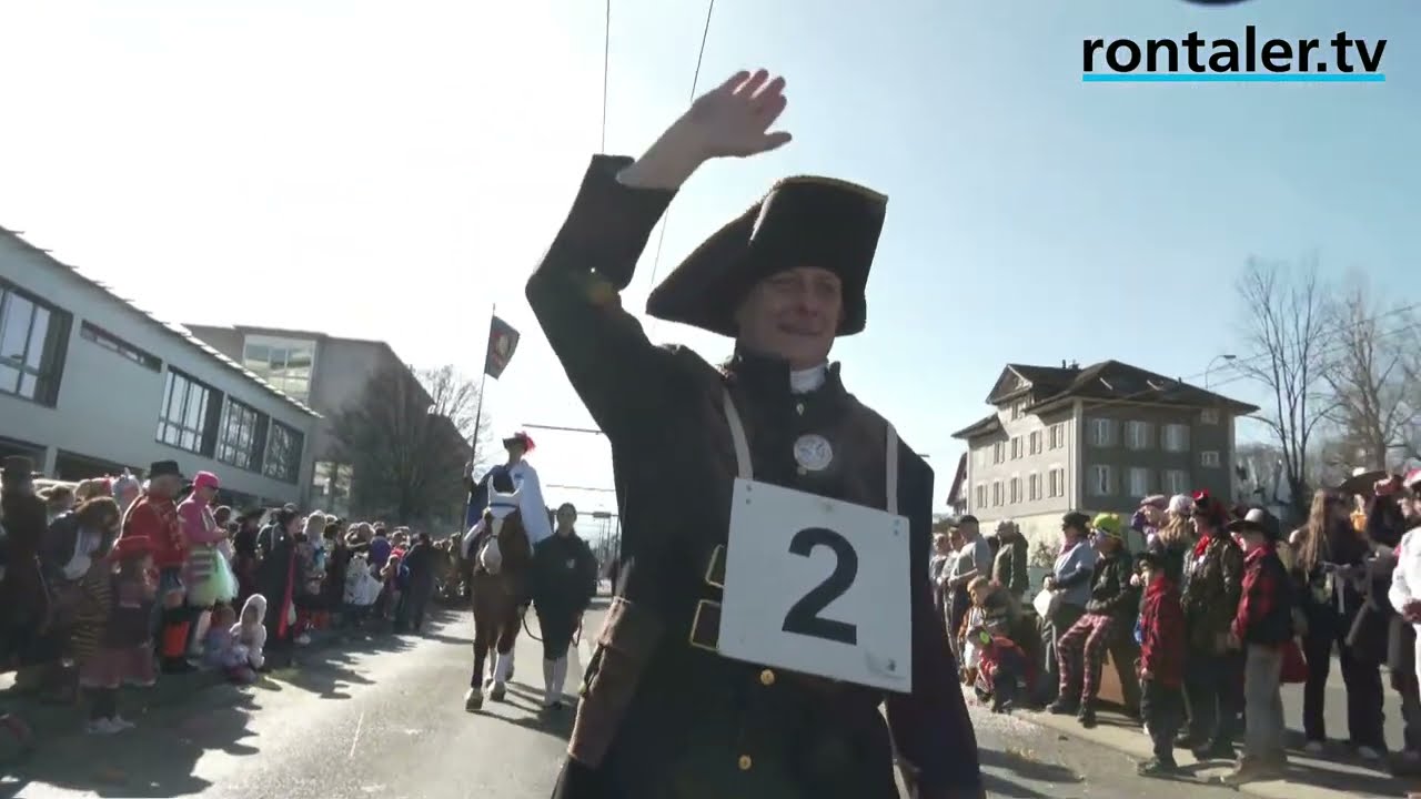 Fasnachtsumzug Ebikon 2023 - LIVE