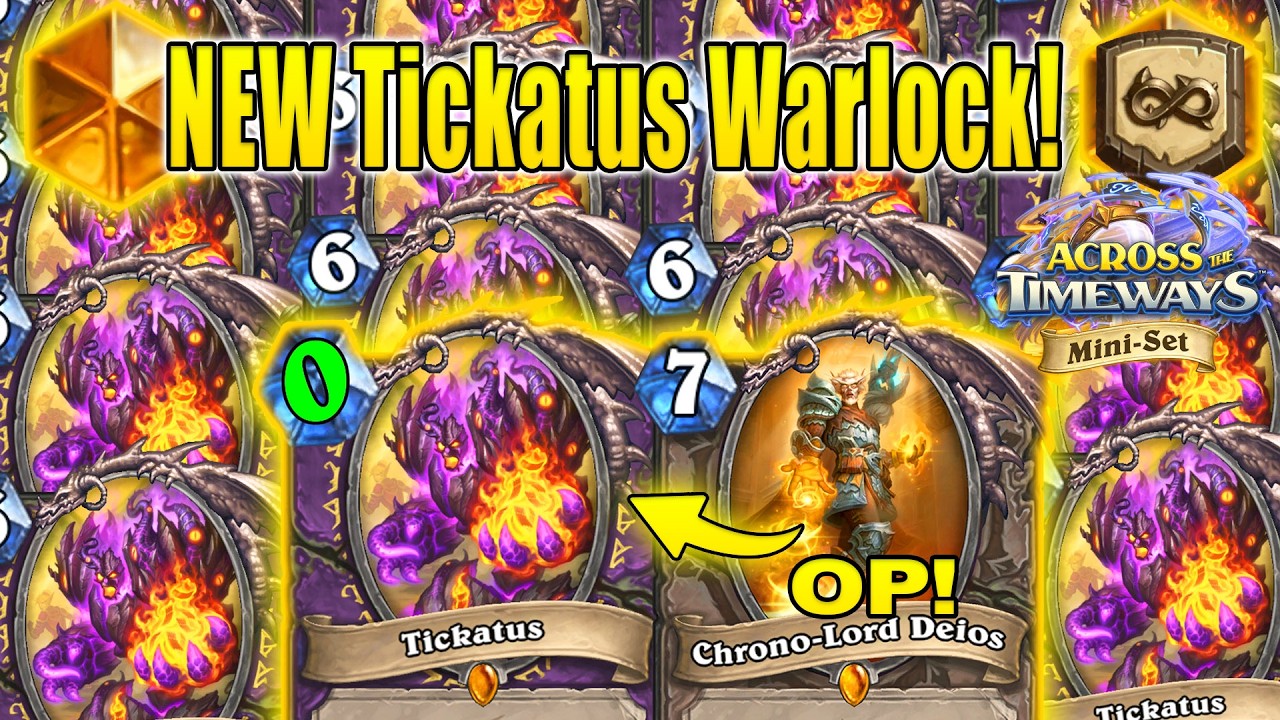 I Improved My Eating & Burning Decks Warlock To Play In Wild At Across the Timeways | Hearthstone