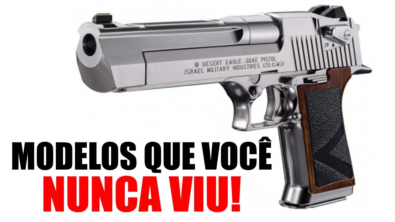 Pistola Desert Eagle: sua história e seu projeto DIFERENCIADO!