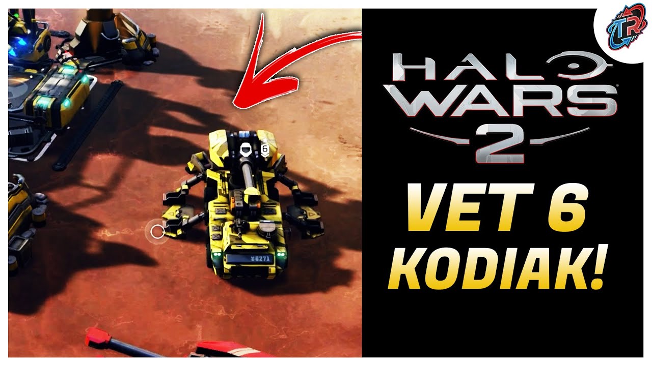 I got a VET 6 KODIAK in this EPIC Halo Wars 2 Super Turtle!