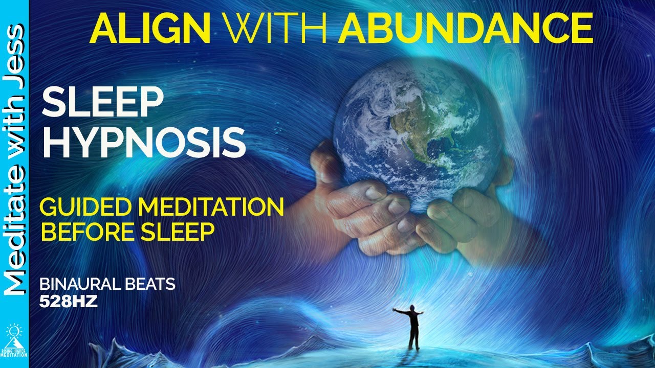 Become The Frequency Of Abundance, Attract Wealth As You Fall Asleep.  Powerful Guided Meditation.