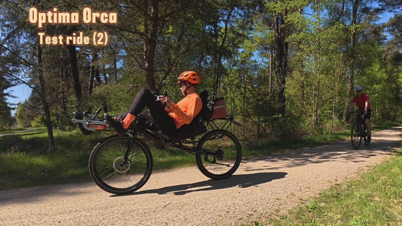 Optima Orca test ride (2) - recumbent bike | ligfiets