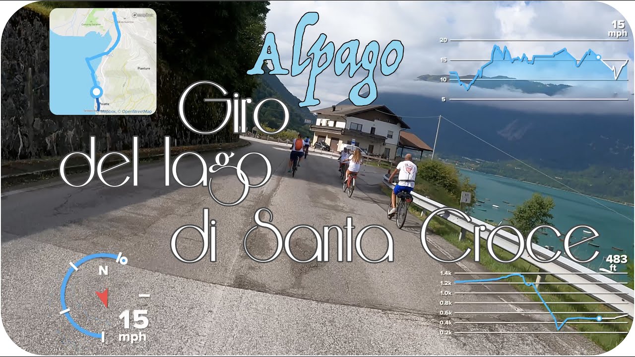 Giro del lago di Santa Croce