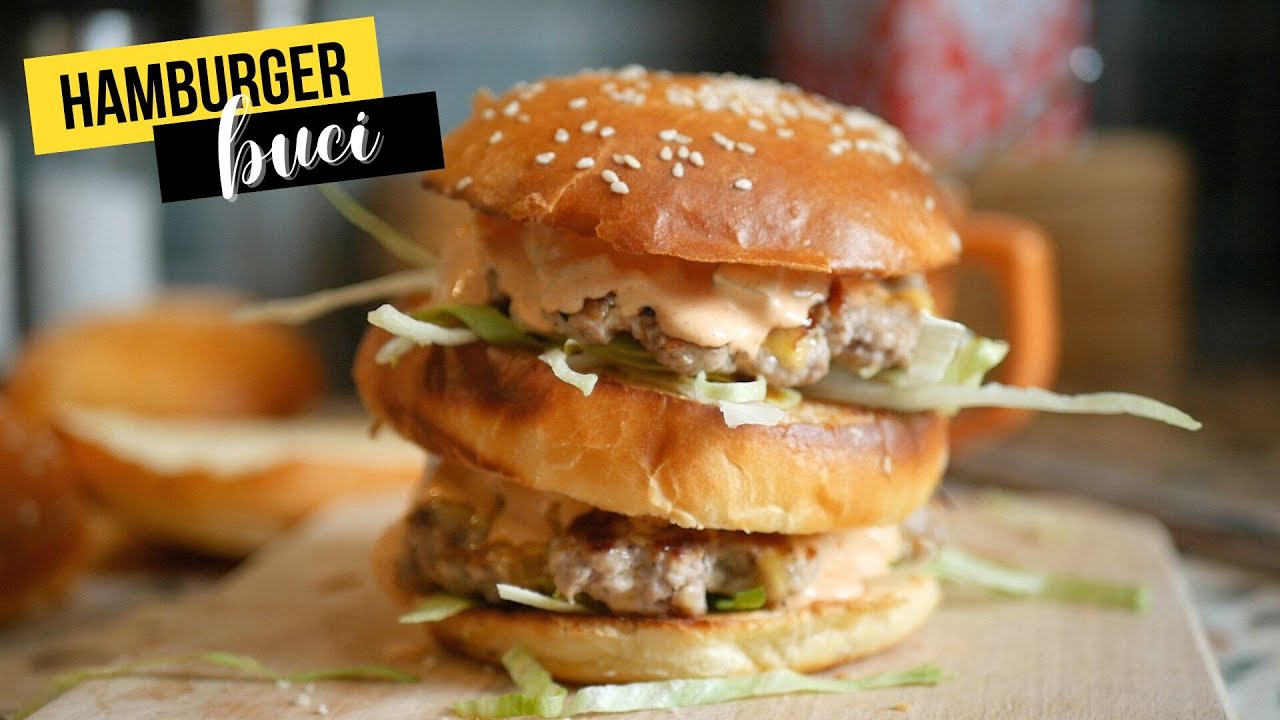 Szuper PUHA HAMBURGER BUCI 🧡 tangzhong k&eacute;sz&iacute;t&eacute;s, k&ouml;nnyű recept!