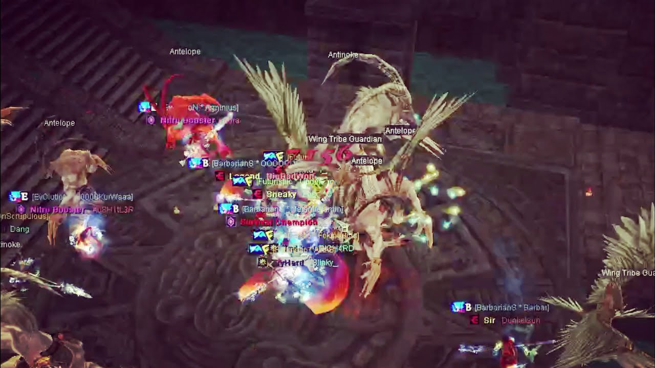 SilkroadOnline Eagle Flora [ Futuristic Vs BARBARIANS ] [2/0] BATTLE ARENA