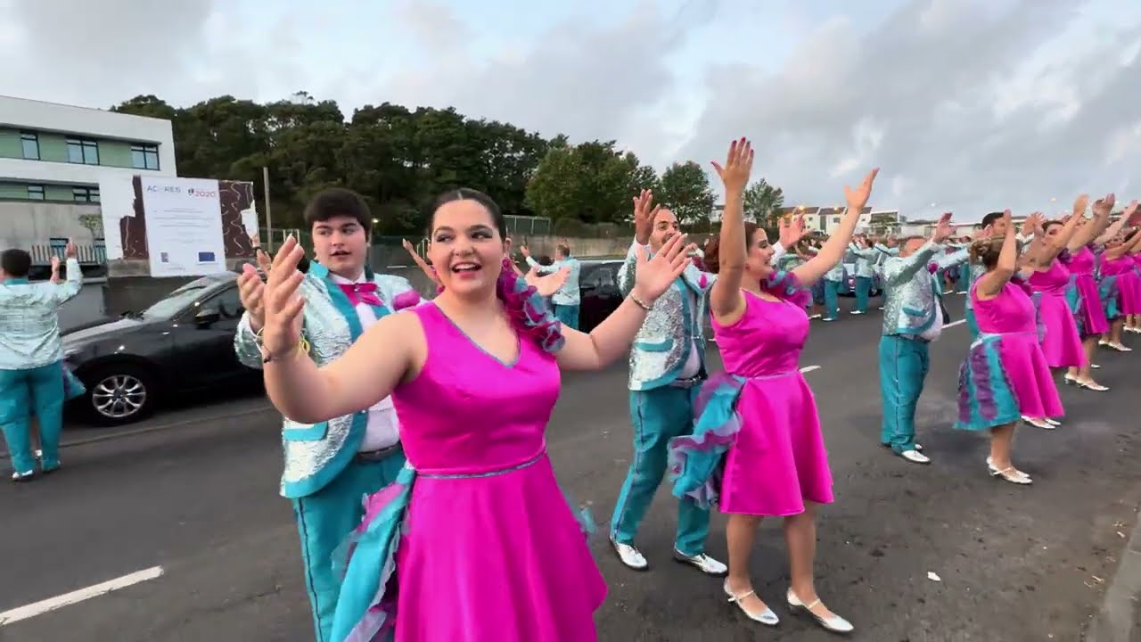 Arraial da Marcha 💃 dos Arrifes 4K, Ponta Delgada São Miguel Açores Portugal - 06.06.2025 #marchas