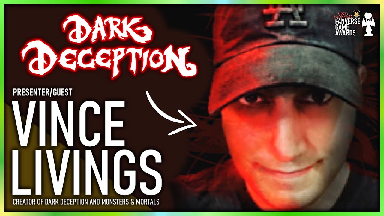 Vince Livings of Dark Deception to feature in Fanverse Game Awards 2022!
