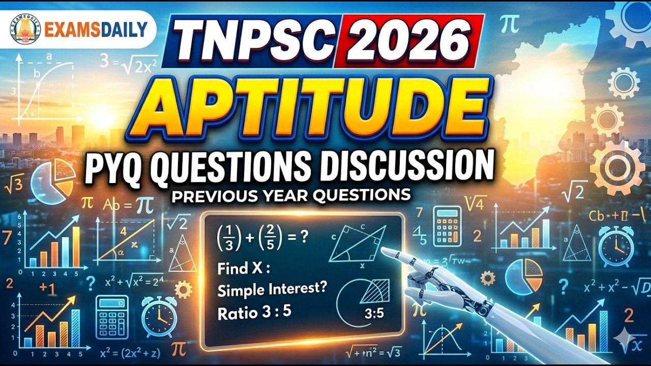 TNPSC 2026&nbsp;&mdash; ОБСУЖДЕНИЕ APTITUDE PYQ
