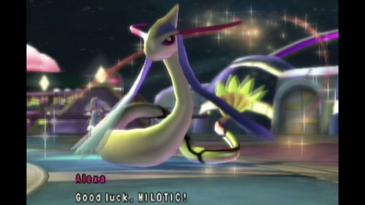 Shiny Milotic - Pokémon Battle Revolution Trade Colosseum