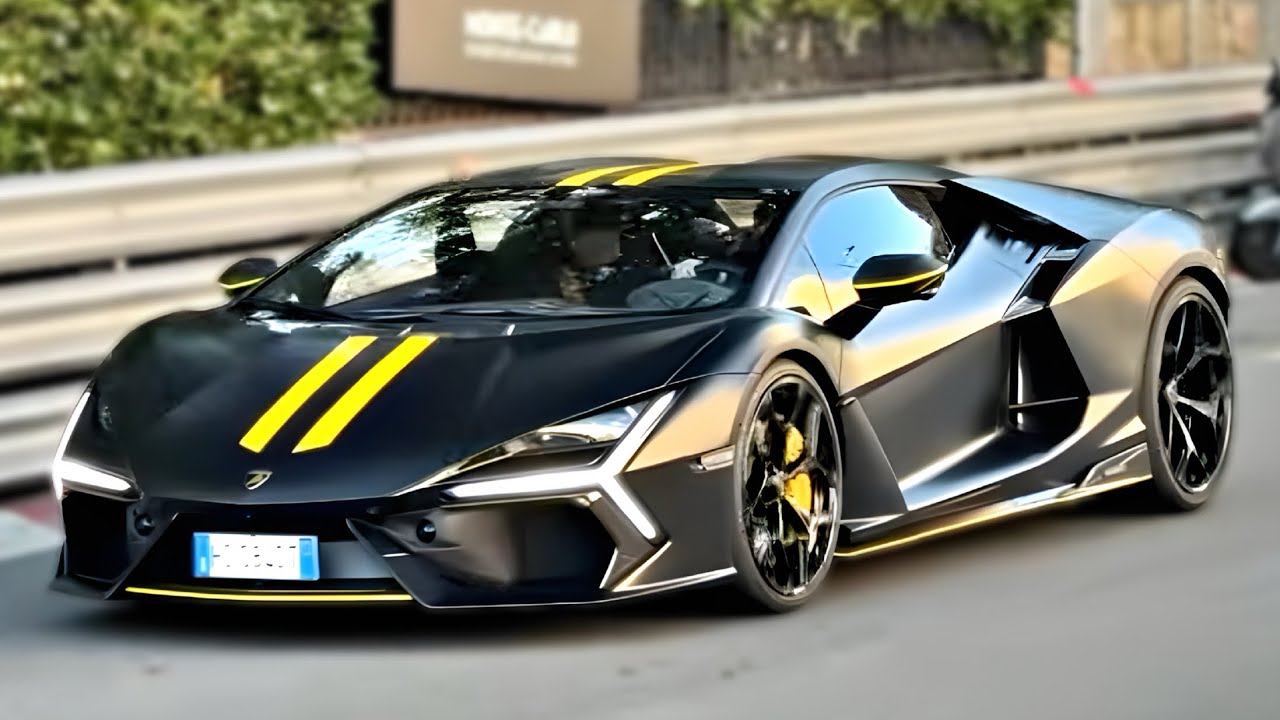 INSANE SUPERCARS SPOTTED IN MONACO | The Ultimate Lamborghini Lineup 