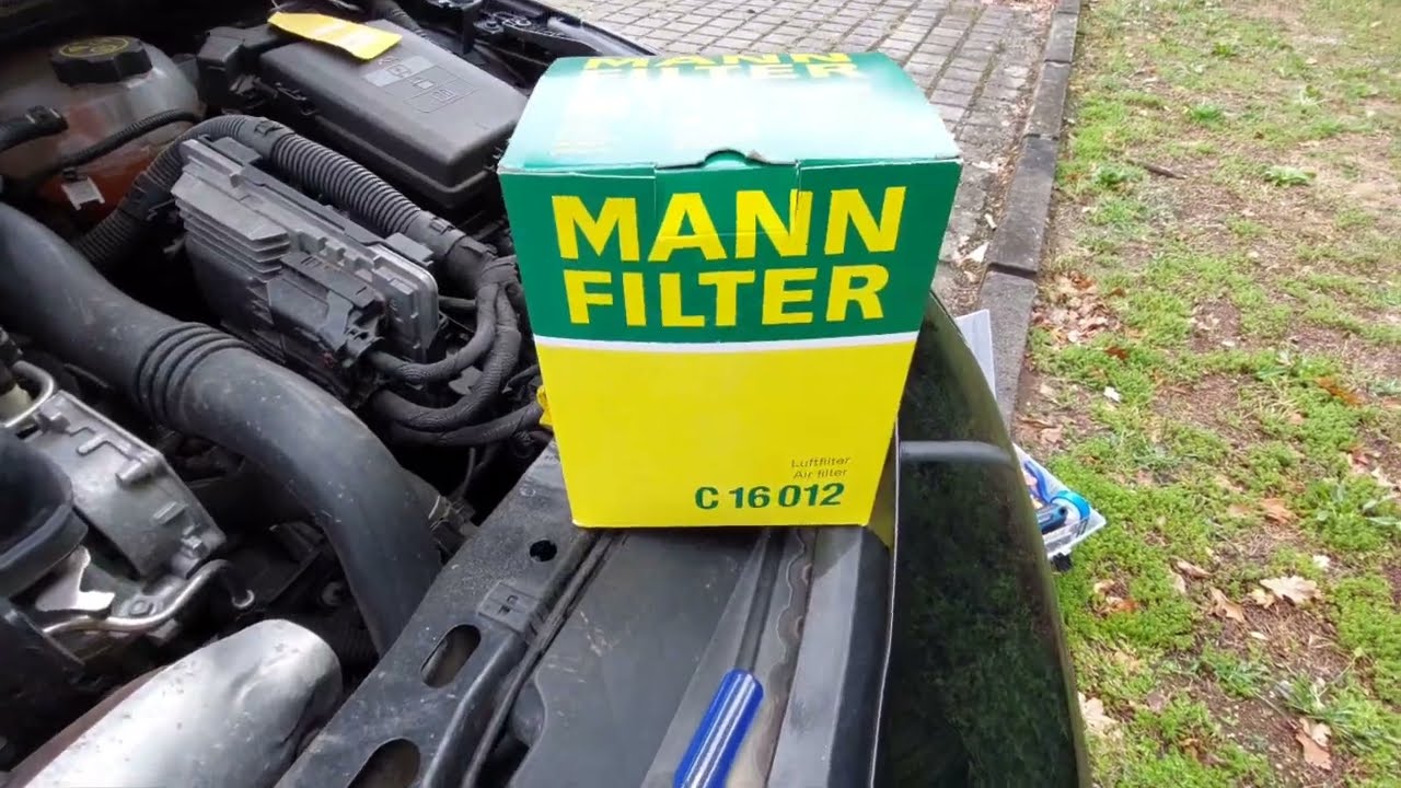 Opel Astra K | Lüftfilter Wechseln | Air Filter Change
