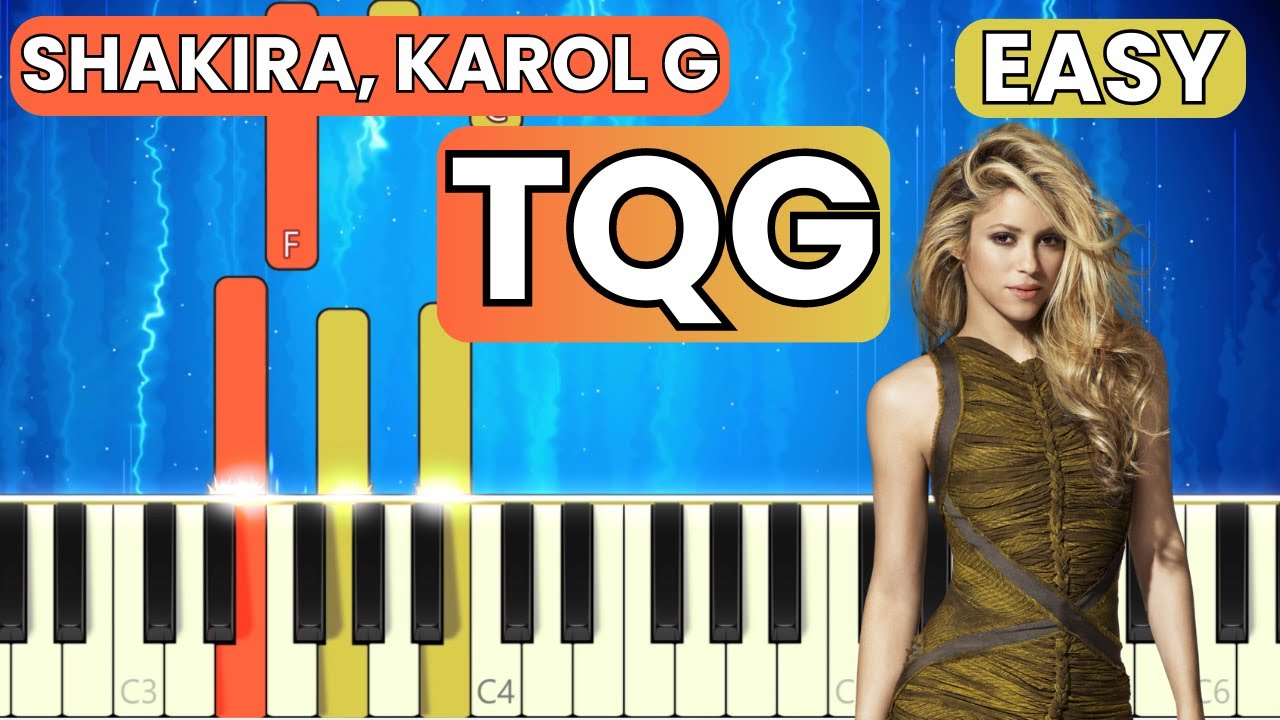 Shakira 'TQG' | Easy Piano Tutorial For Beginners - Learn How To Play Piano