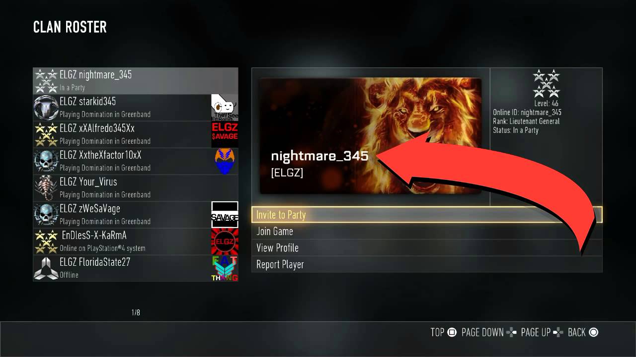 Call Of Duty AW Clan Recruitment Challenge Ps4