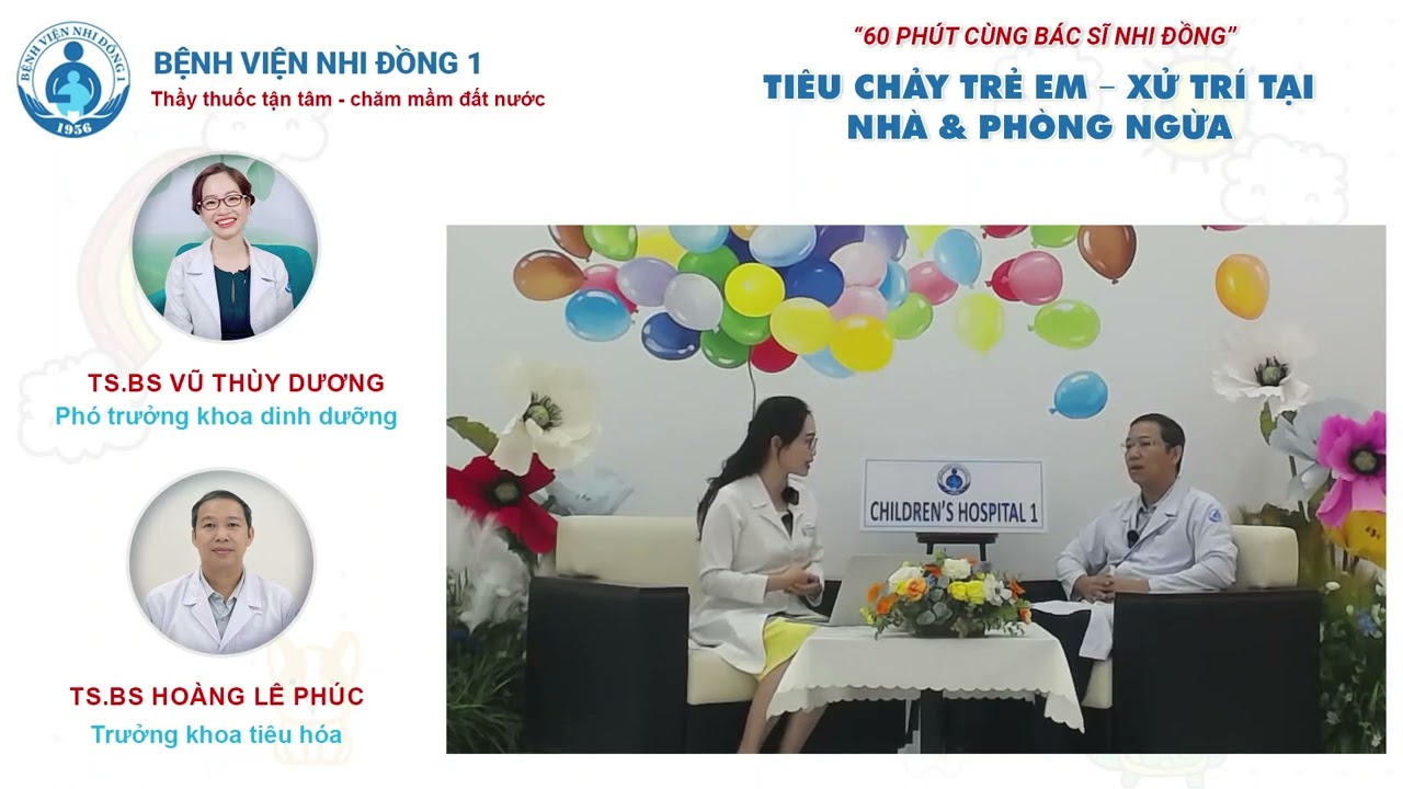 TIÊU CHẢY TRẺ EM - XỬ TRÍ TẠI NHÀ & PHÒNG NGỪA