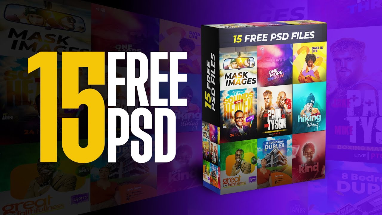 DOWNLOAD 15 FREE PSD FLYERS - 