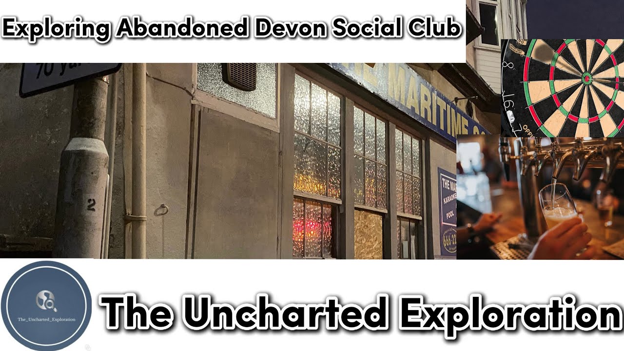 Exploring ABANDONED Plymouth Social Club STILL STINKING OF BOOZE.